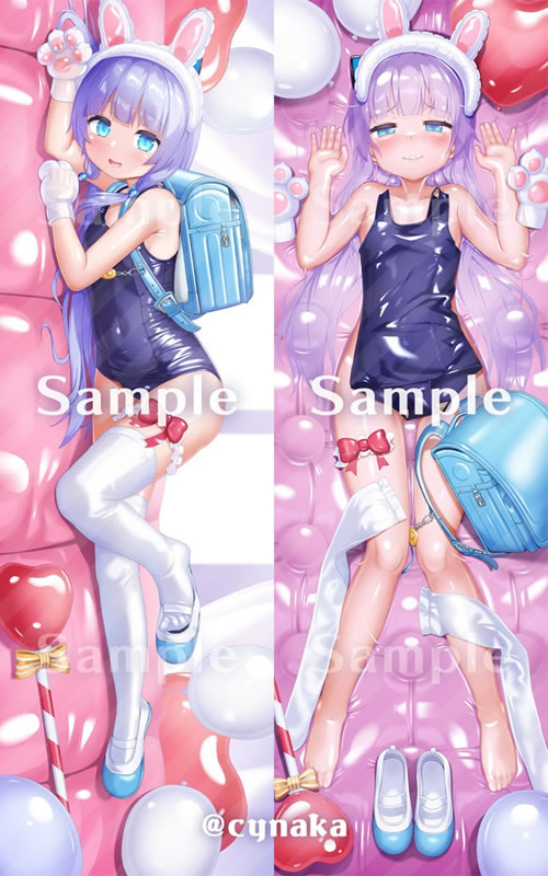 バーチャルYoutuber 海月アワノ 抱き枕カバー