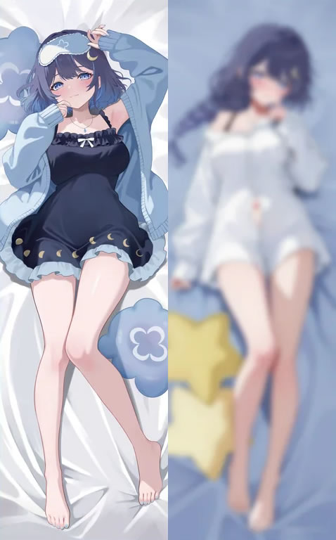 バーチャルYoutuber ゆらぎゆら 抱き枕カバー