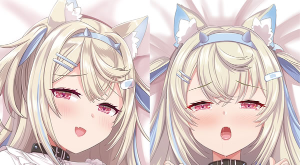 バーチャルYoutuber フワワ・アビスガード 抱き枕カバー