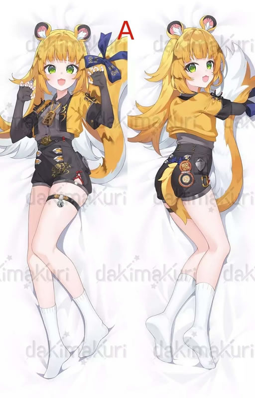 ゼンレスゾーンゼロ 橘福福 抱き枕カバー