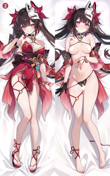 崩壊：スターレイル 花火 抱き枕カバー