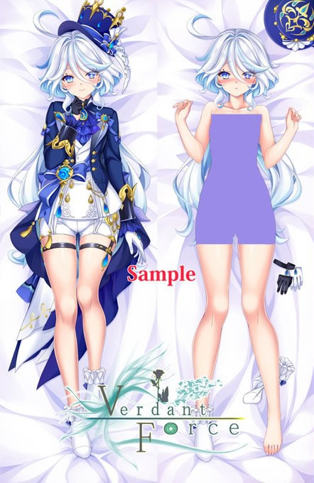 原神 フリーナ 抱き枕カバー